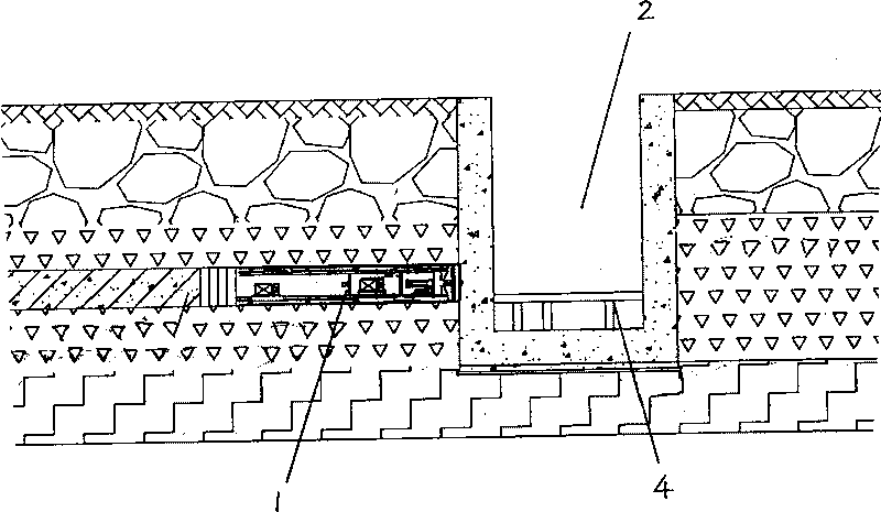 Receiving method for pipe pusher obliquely entering narrow receiving well in underground pipe pushing construction