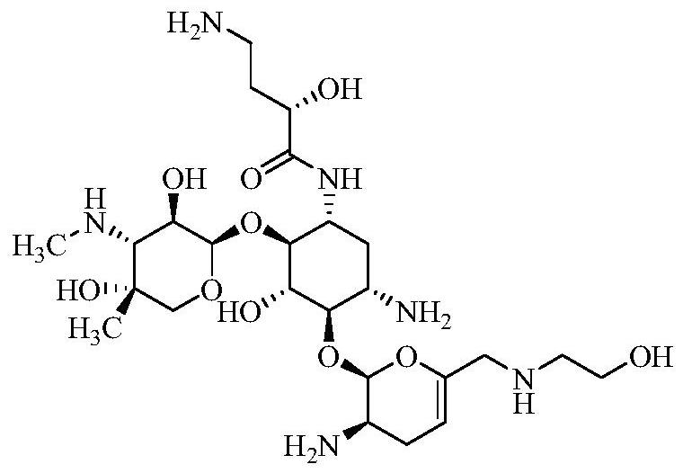 A kind of preparation method of plazomicin