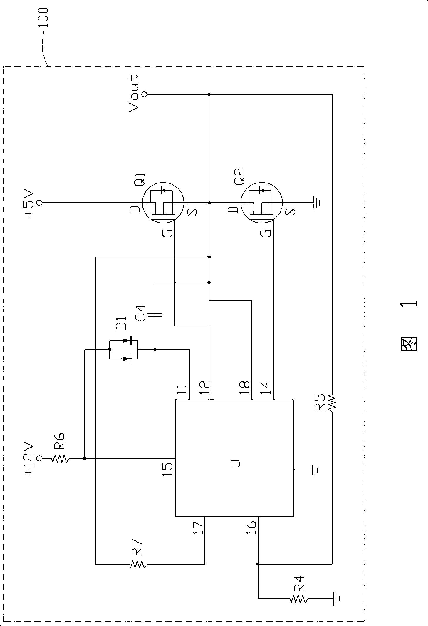 Feed circuit of mainboard
