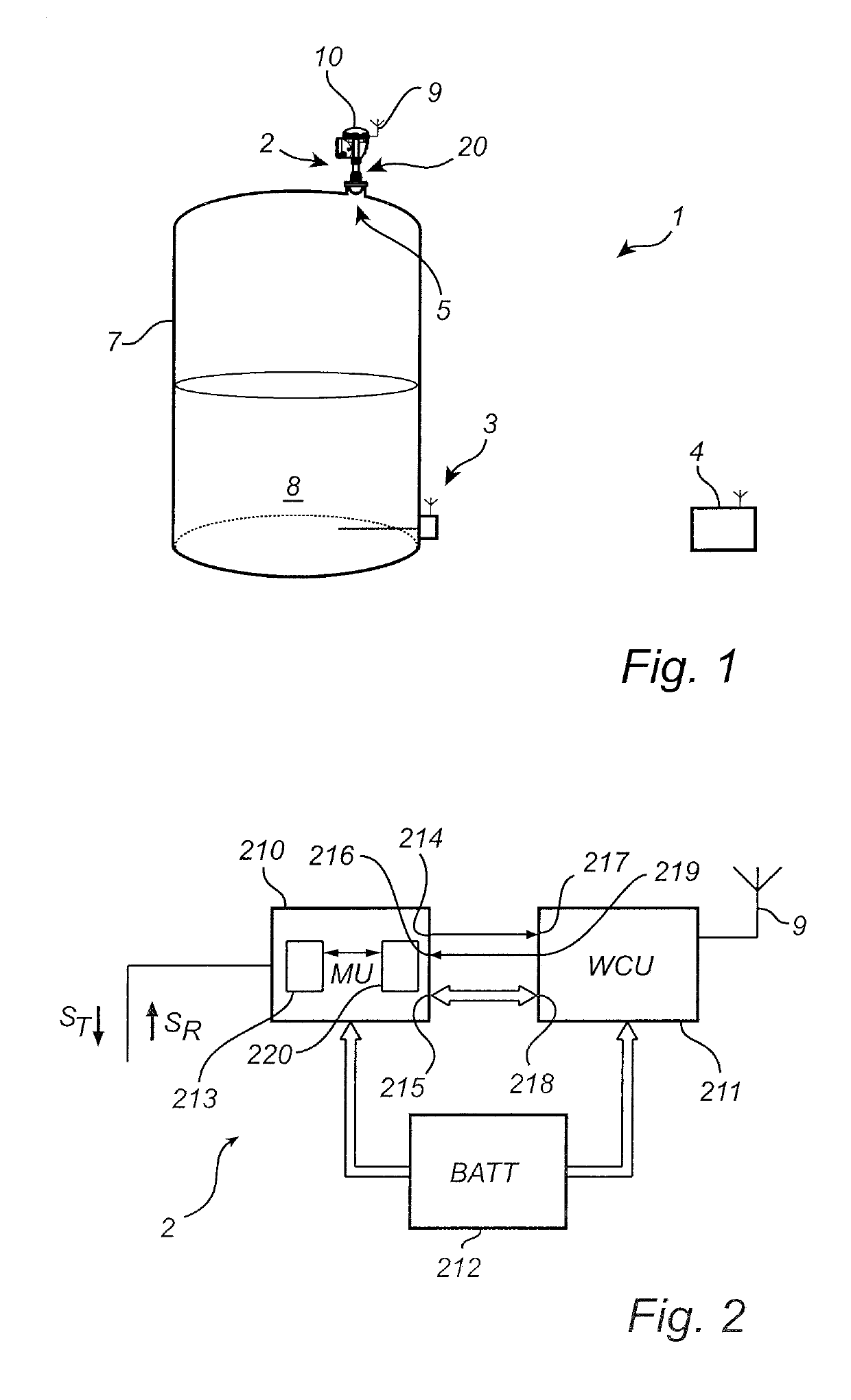 Radar level gauge system with dielectric antenna