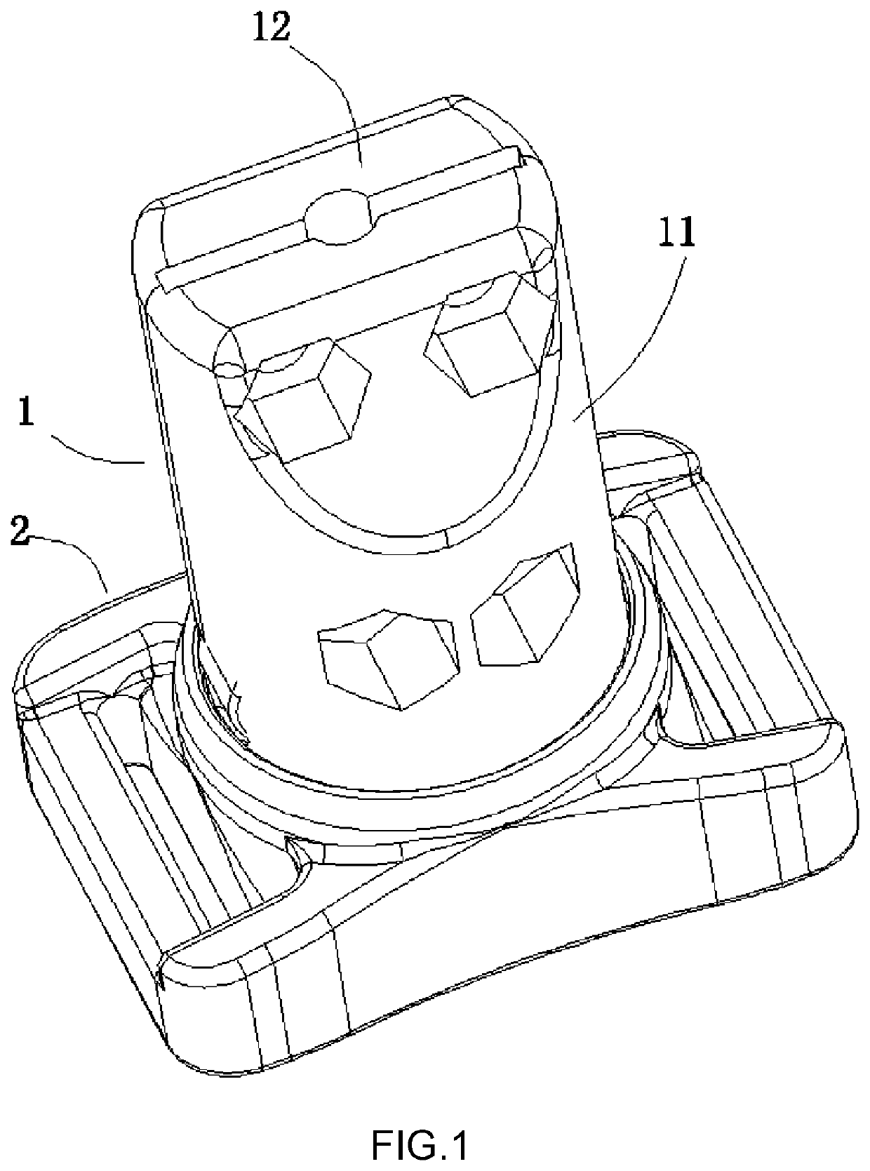 Automatic magnetic buckle and its use method