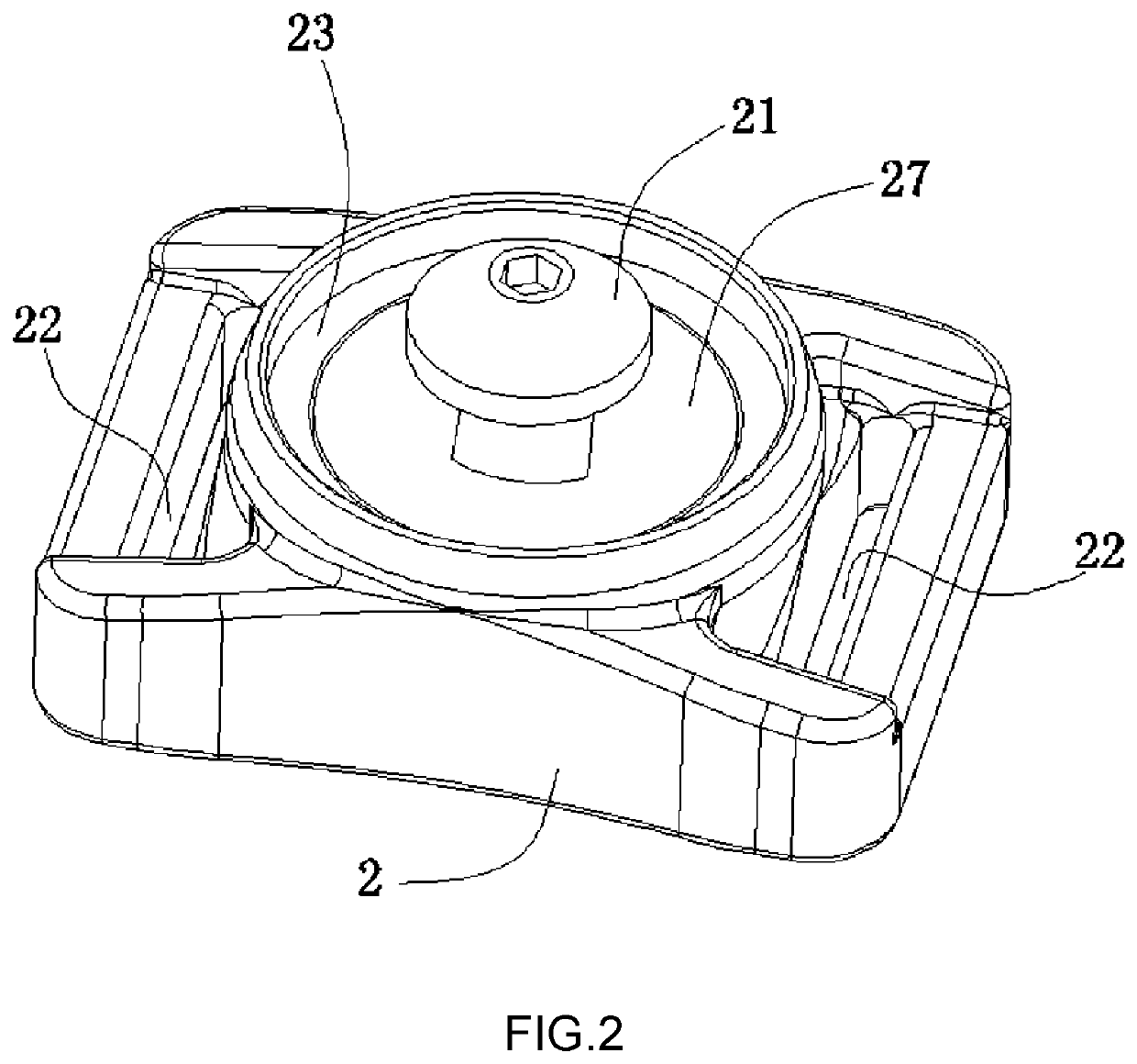 Automatic magnetic buckle and its use method