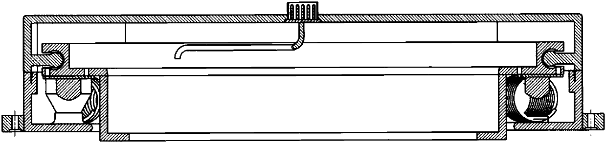 Composite damping structure for airborne photoelectric system