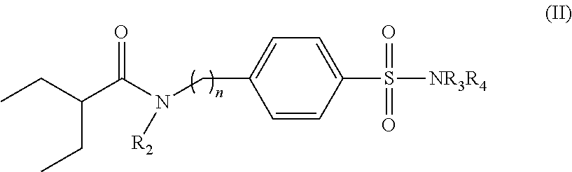 Sulfanylamide derivatives, uses thereof and compositions comprising them