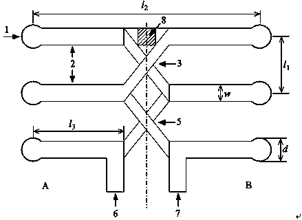 Solenoid type difference inductor based on silicon through hole