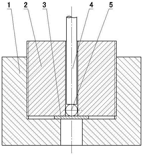 Device for testing plastic deformation capacity of metal glass material