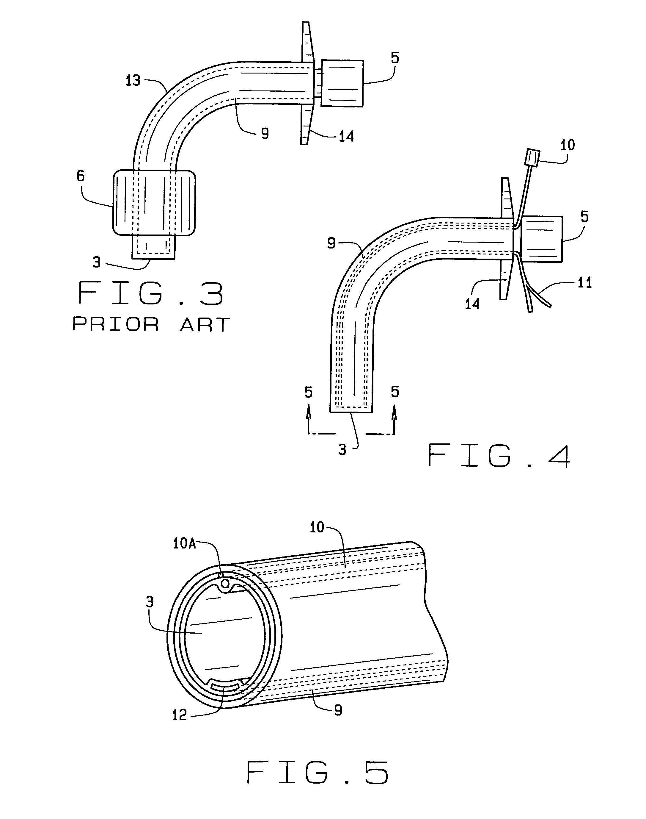 Tubular device delivering light and radiation into a patient