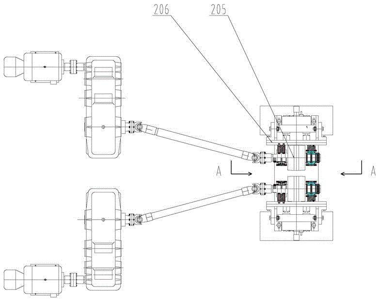 Process for thin-wall hot-rolled seamless steel tube in double mandrel two-roll rotary rolling production