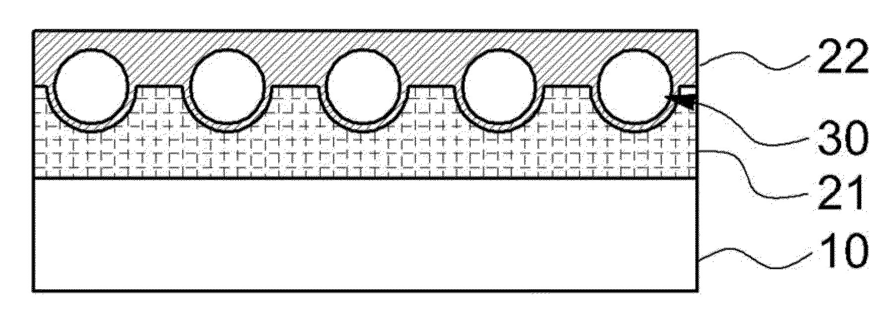 SUBSTRATE FOR AN ORGANIC LIGHT-EMITTING DEVICE AND METHOD FOR MANUFACTURING THE SAME (As Amended)