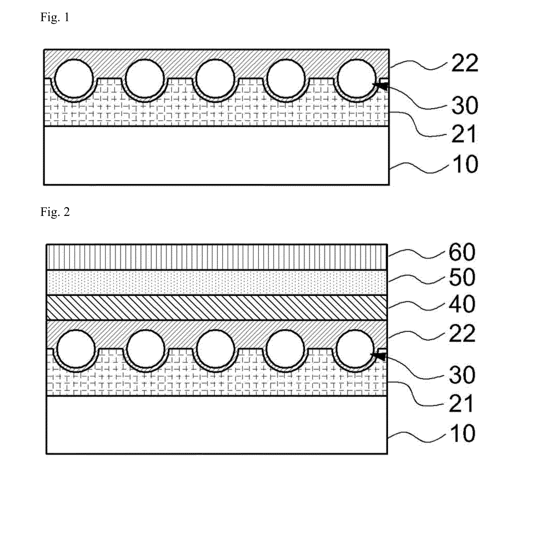 SUBSTRATE FOR AN ORGANIC LIGHT-EMITTING DEVICE AND METHOD FOR MANUFACTURING THE SAME (As Amended)