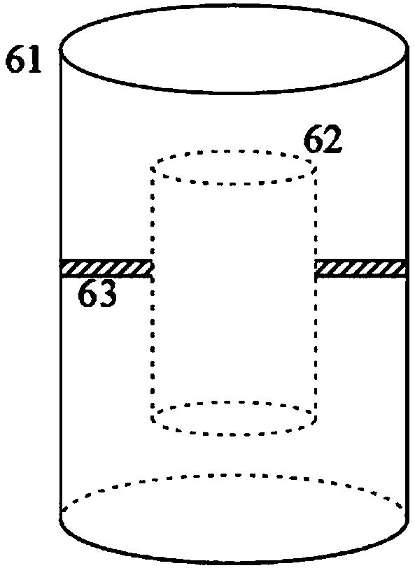 Device and method for measuring charge generated by single-particle sliding friction