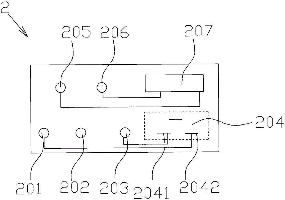 Circuit breaker integrated test device