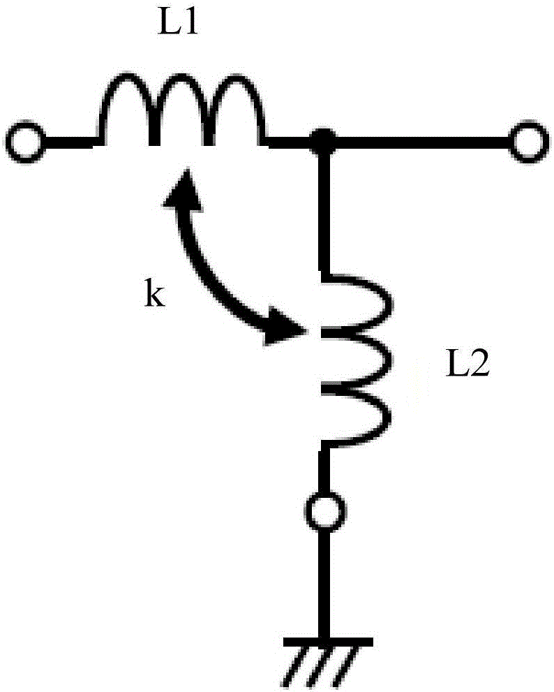 Impedance matching circuit of antenna and terminal