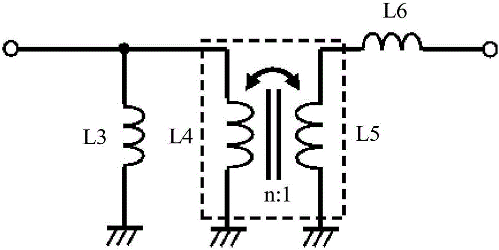 Impedance matching circuit of antenna and terminal