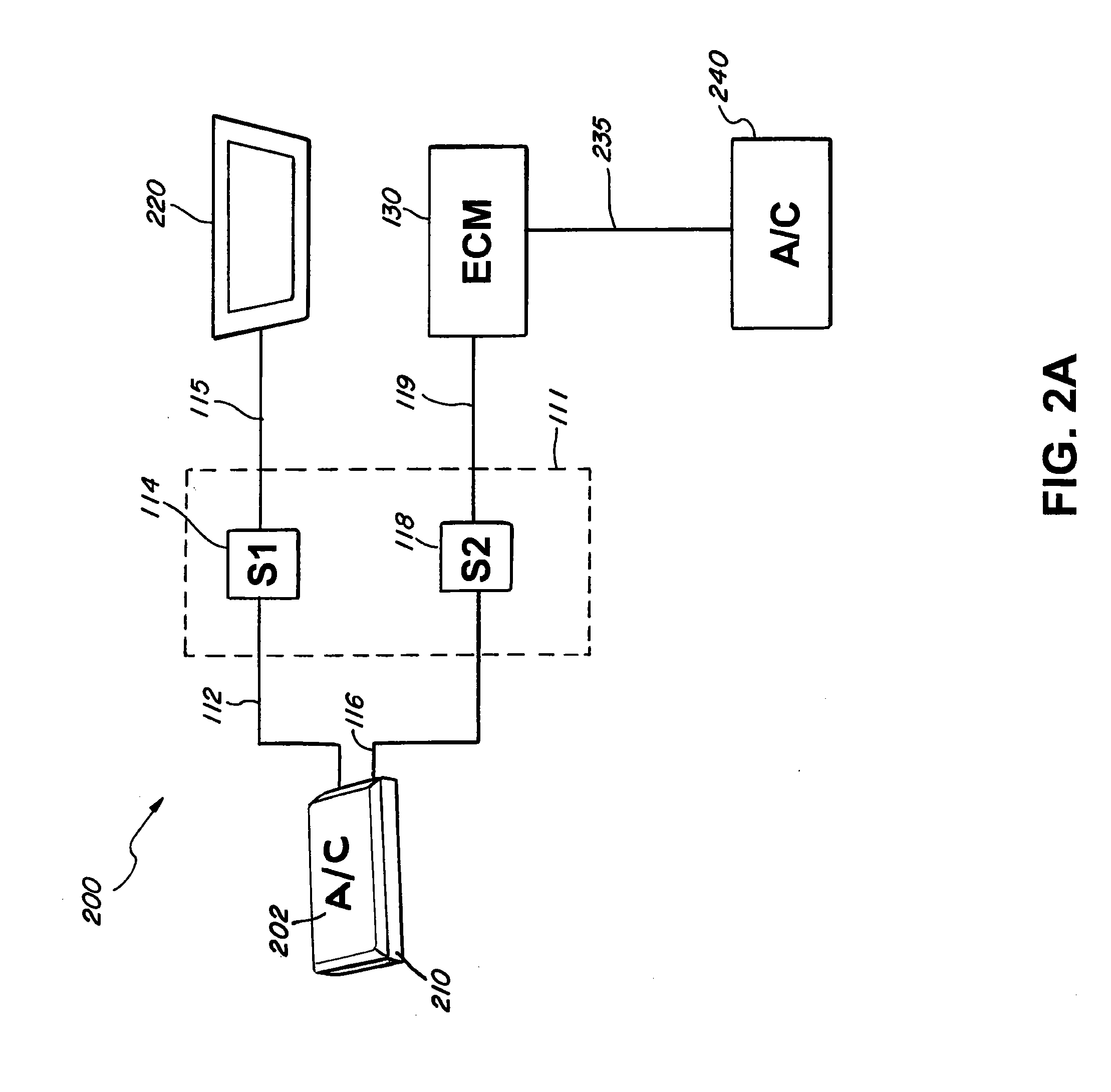 Electronic control module interface system for a motor vehicle