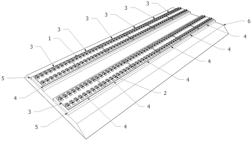 Tenon anchor assembly type track unit and tenon anchor assembly type track with same