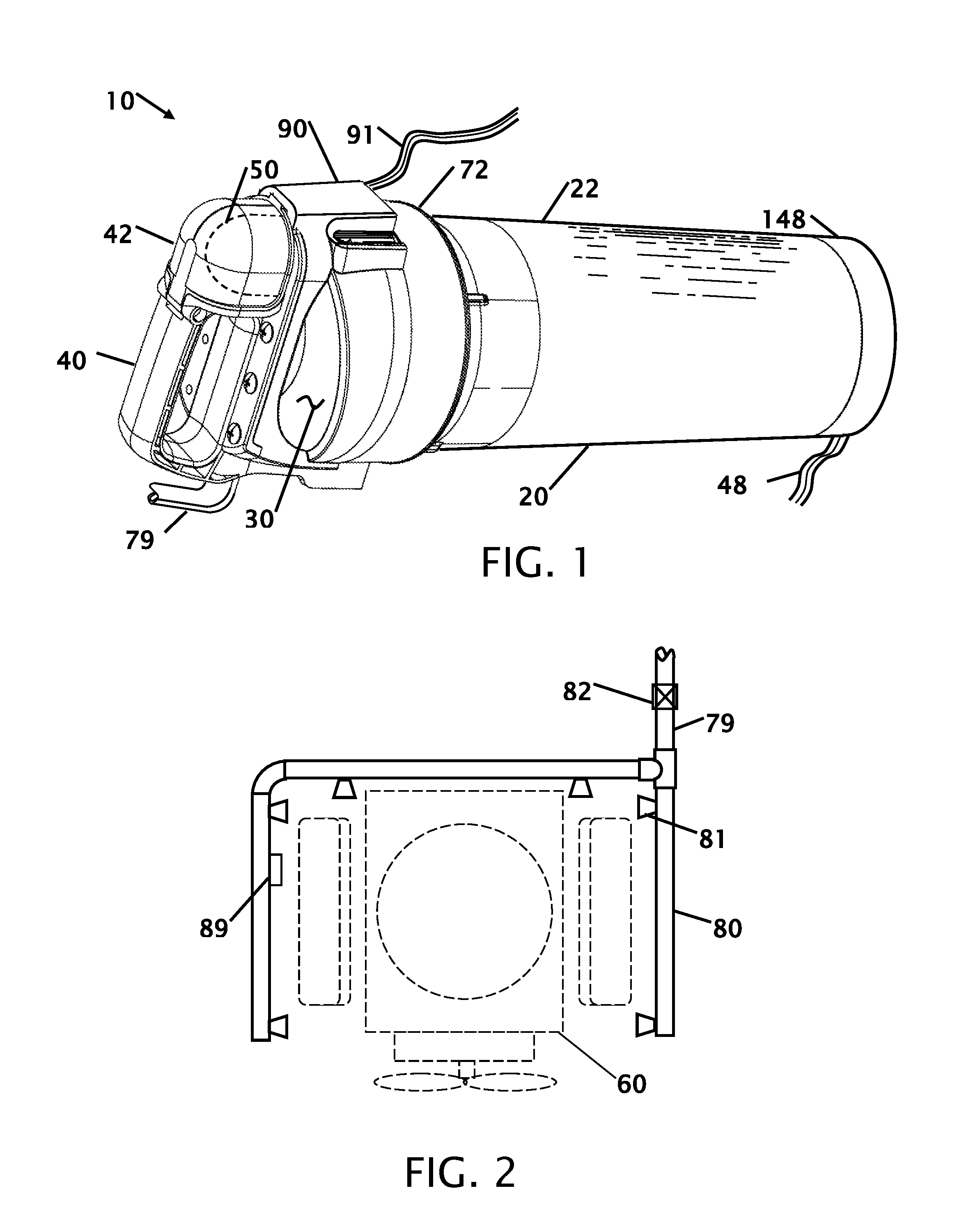 Self-Fluffing Vehicle Fire Extinguisher