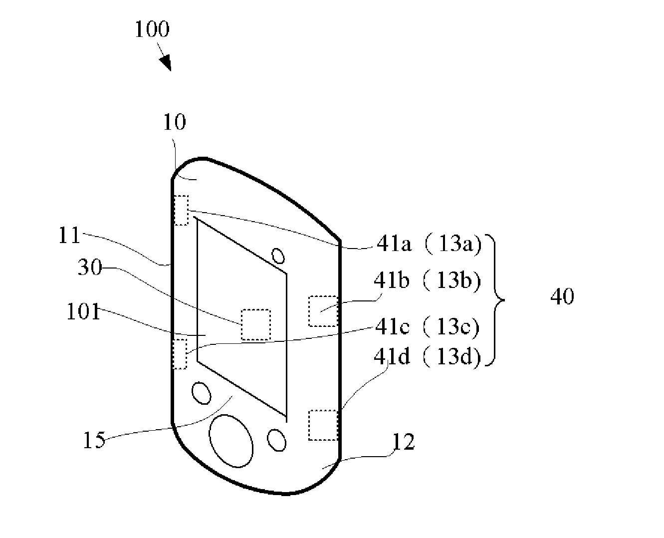 Portable electronic device and method for activating camera device