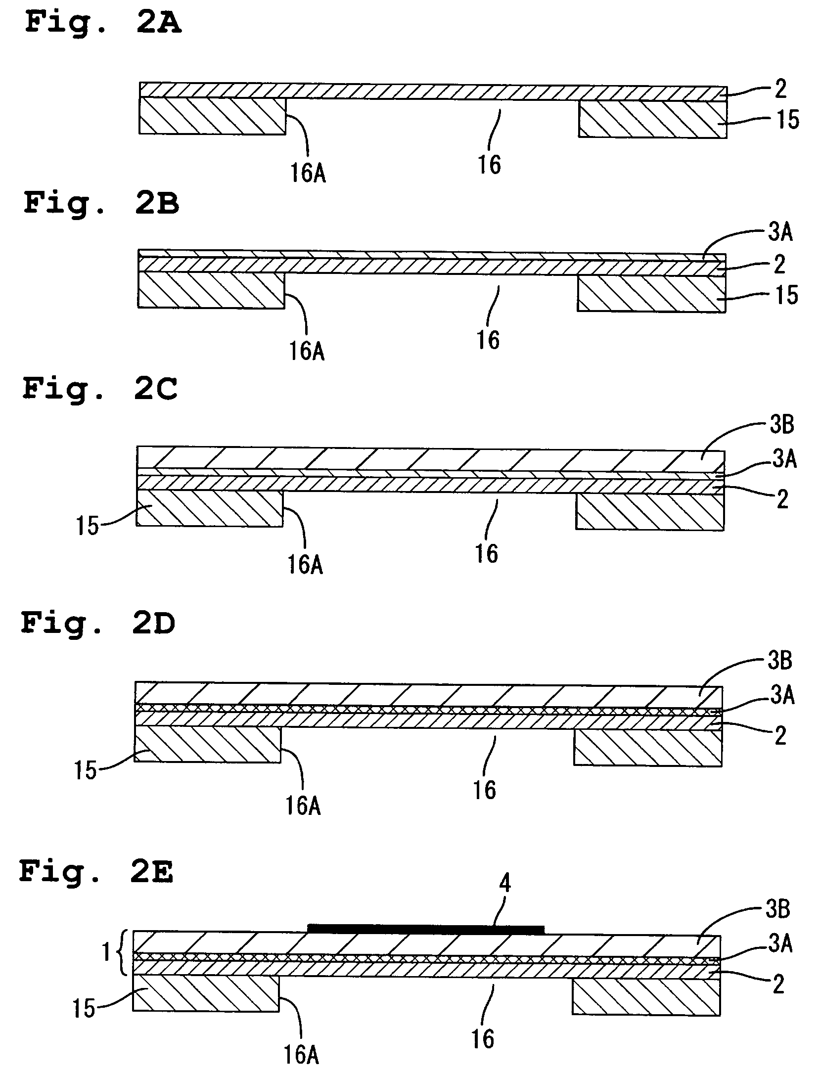 Method for producing piezoelectric actuator, method for producing ink-jet head, and piezoelectric actuator