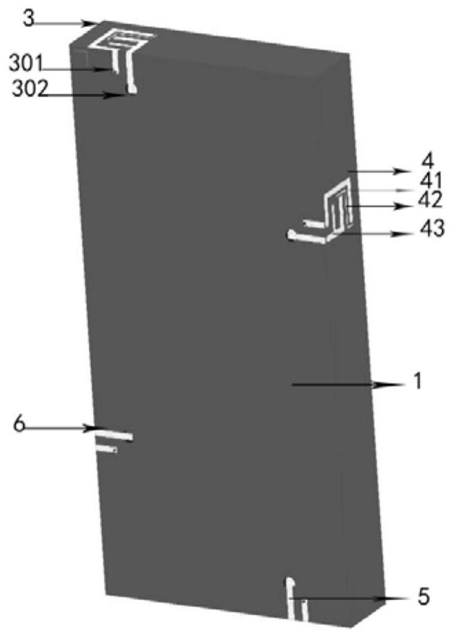 High-isolation ultra-wideband mimo antenna suitable for 5G full-band communication