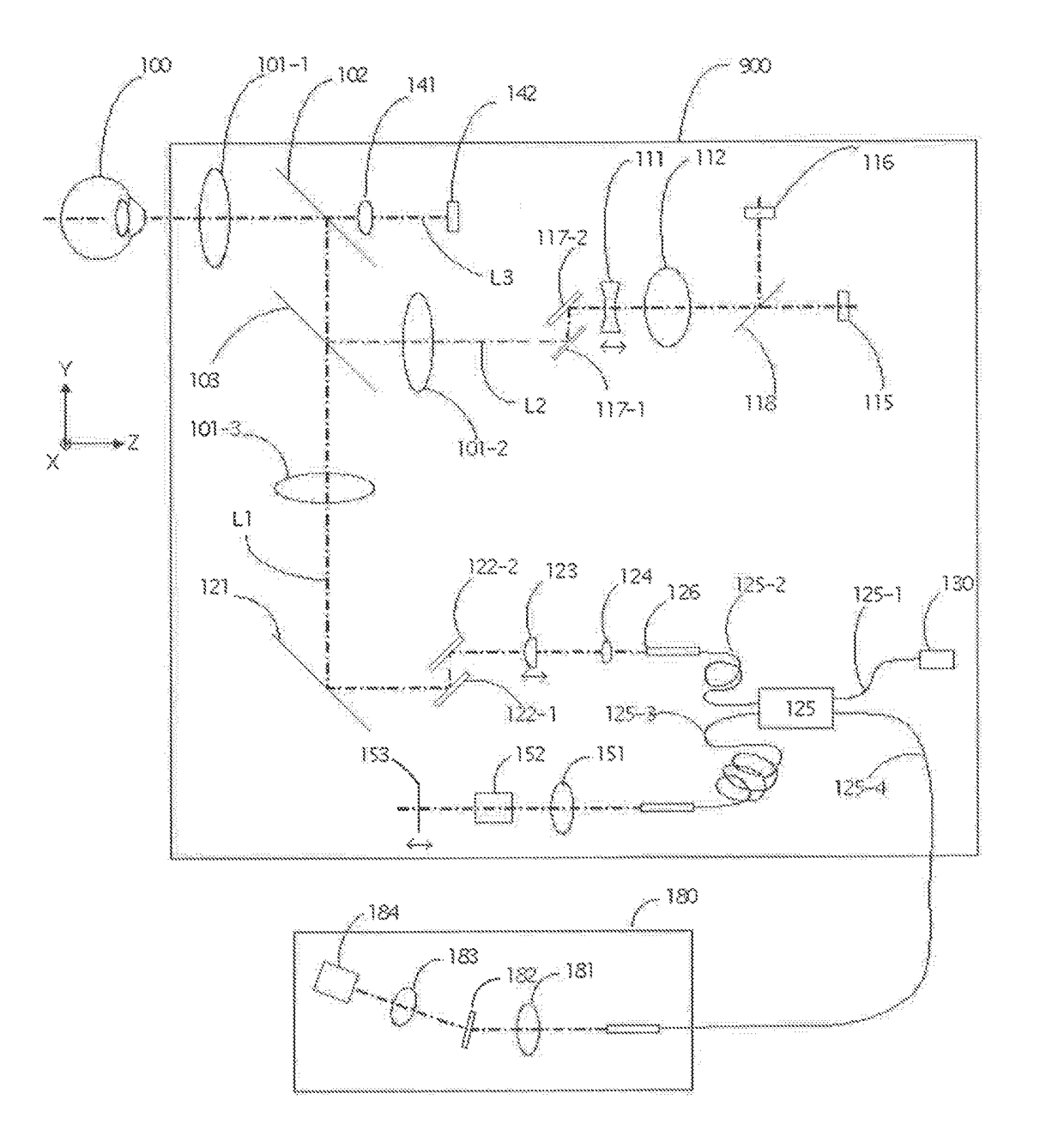 Retinal movement tracking in optical coherence tomography