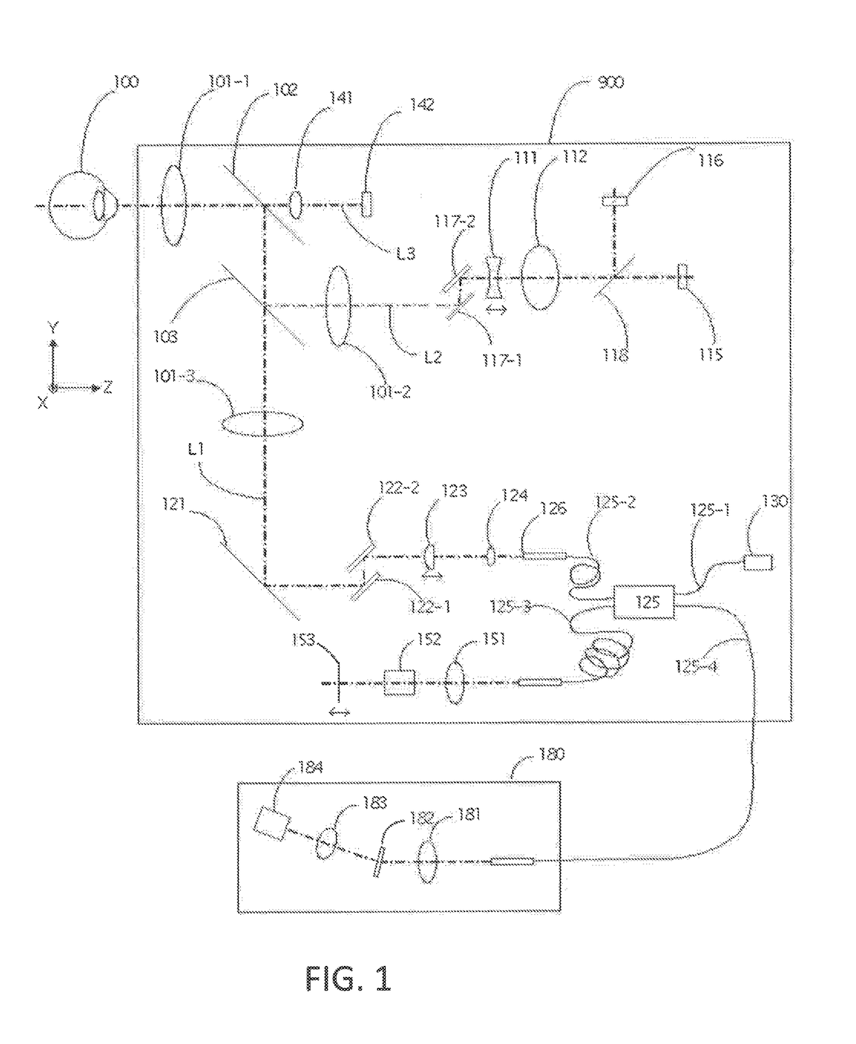 Retinal movement tracking in optical coherence tomography