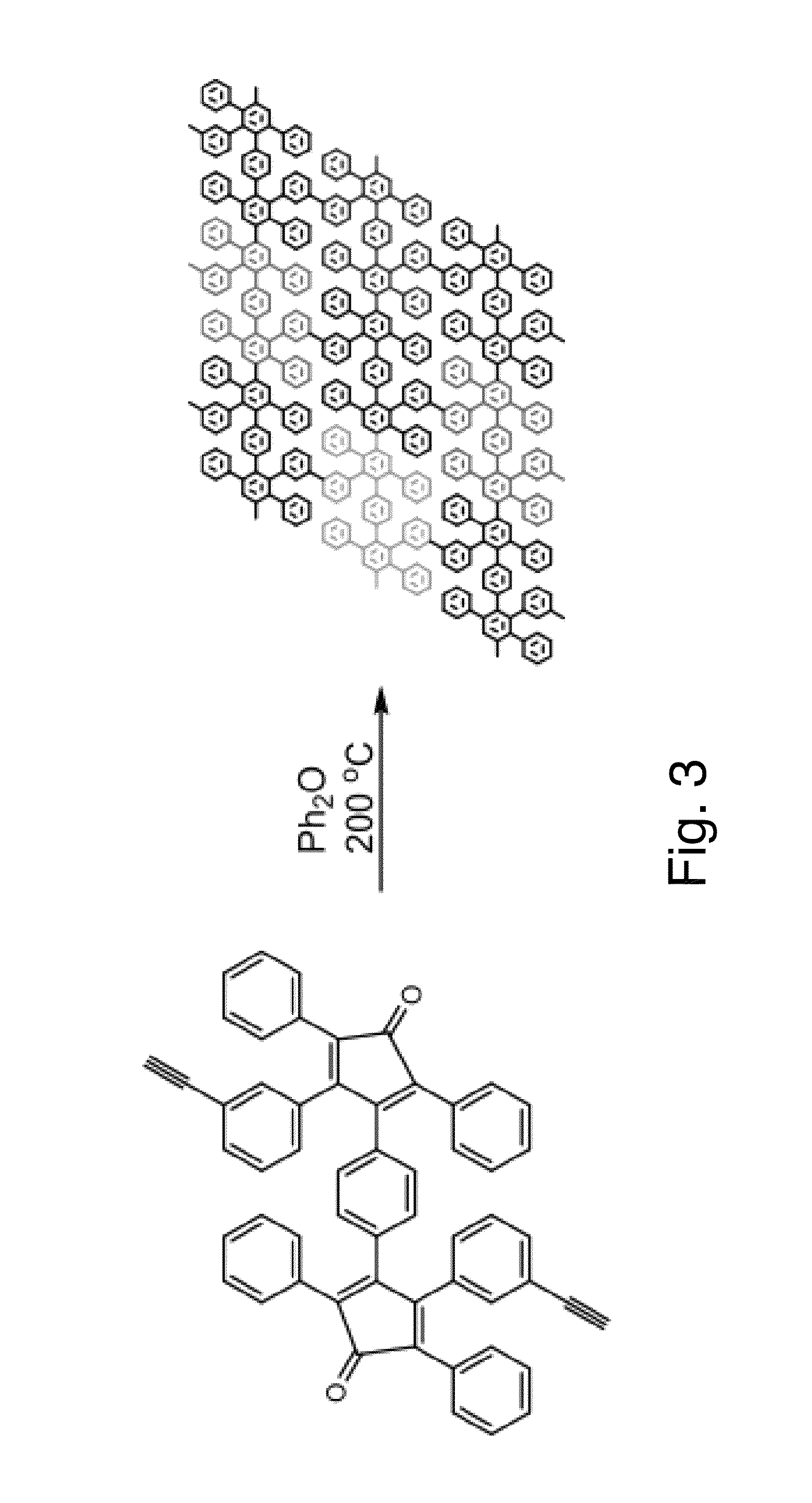 Method for bottom-up graphene sheet preparation and bandgap engineering