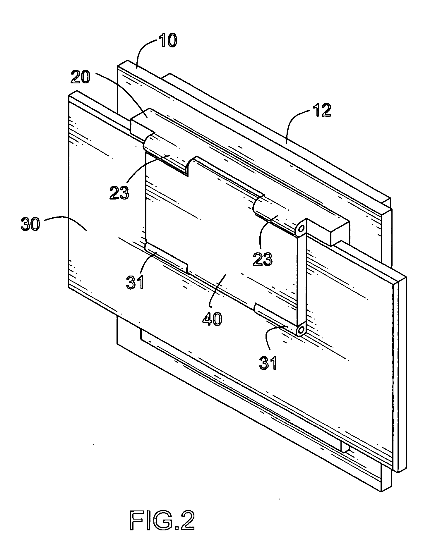 In-vehicle video/audio display device