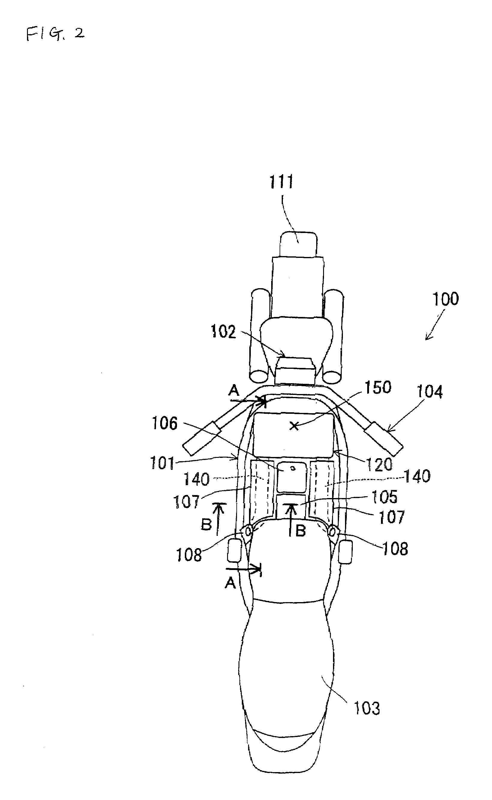 Airbag apparatus and motorcycle having the same