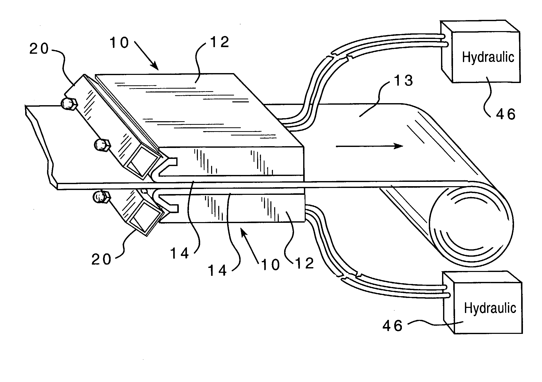 Drag board assembly and method of applying a contact pad to a drag board