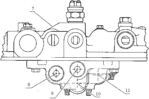 Judging method for speed changing box clutch faults