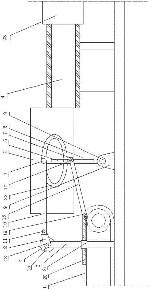 New type of noodle sealing machine packaging conveying device