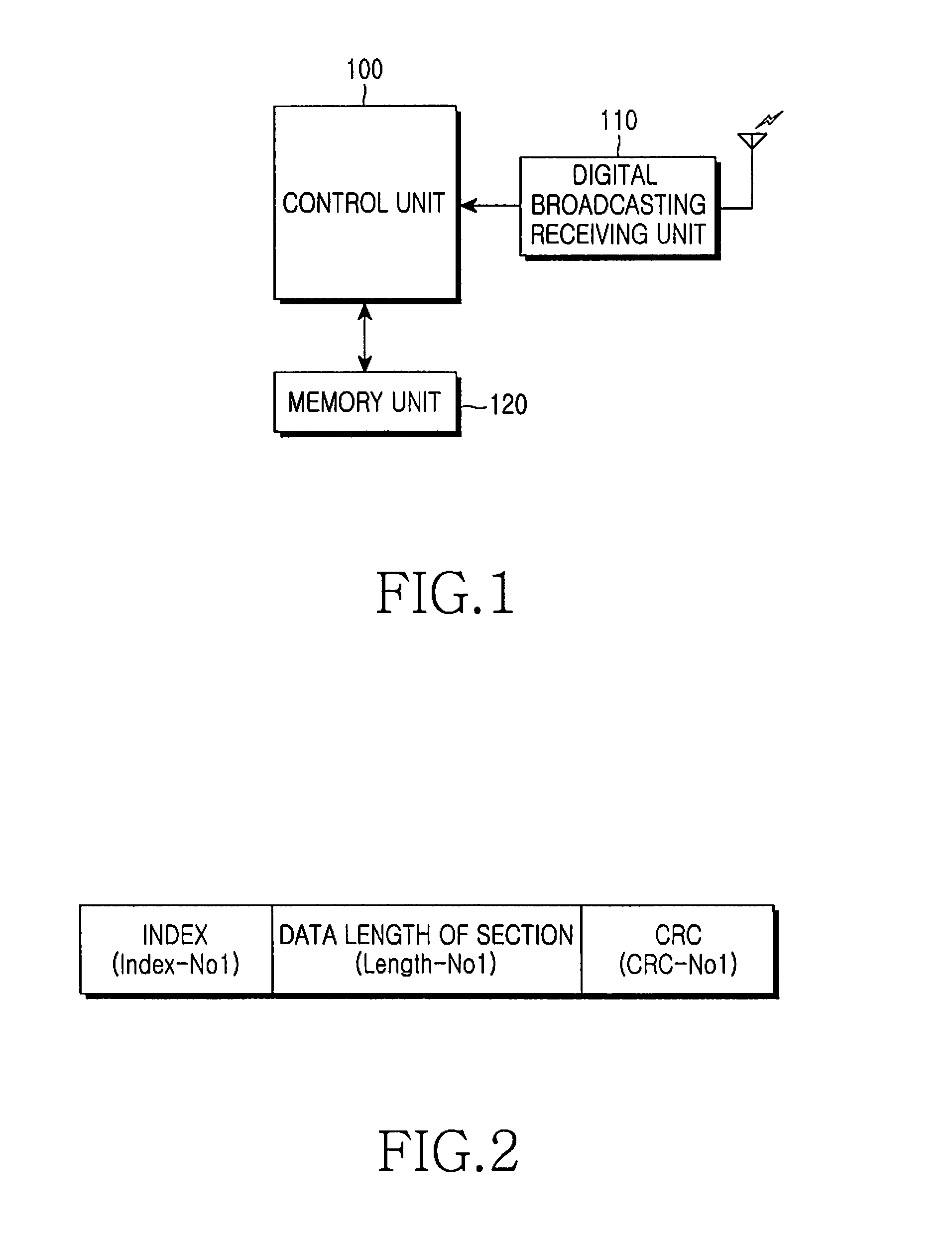 Method and dvb-h terminal for confirming integrity of container