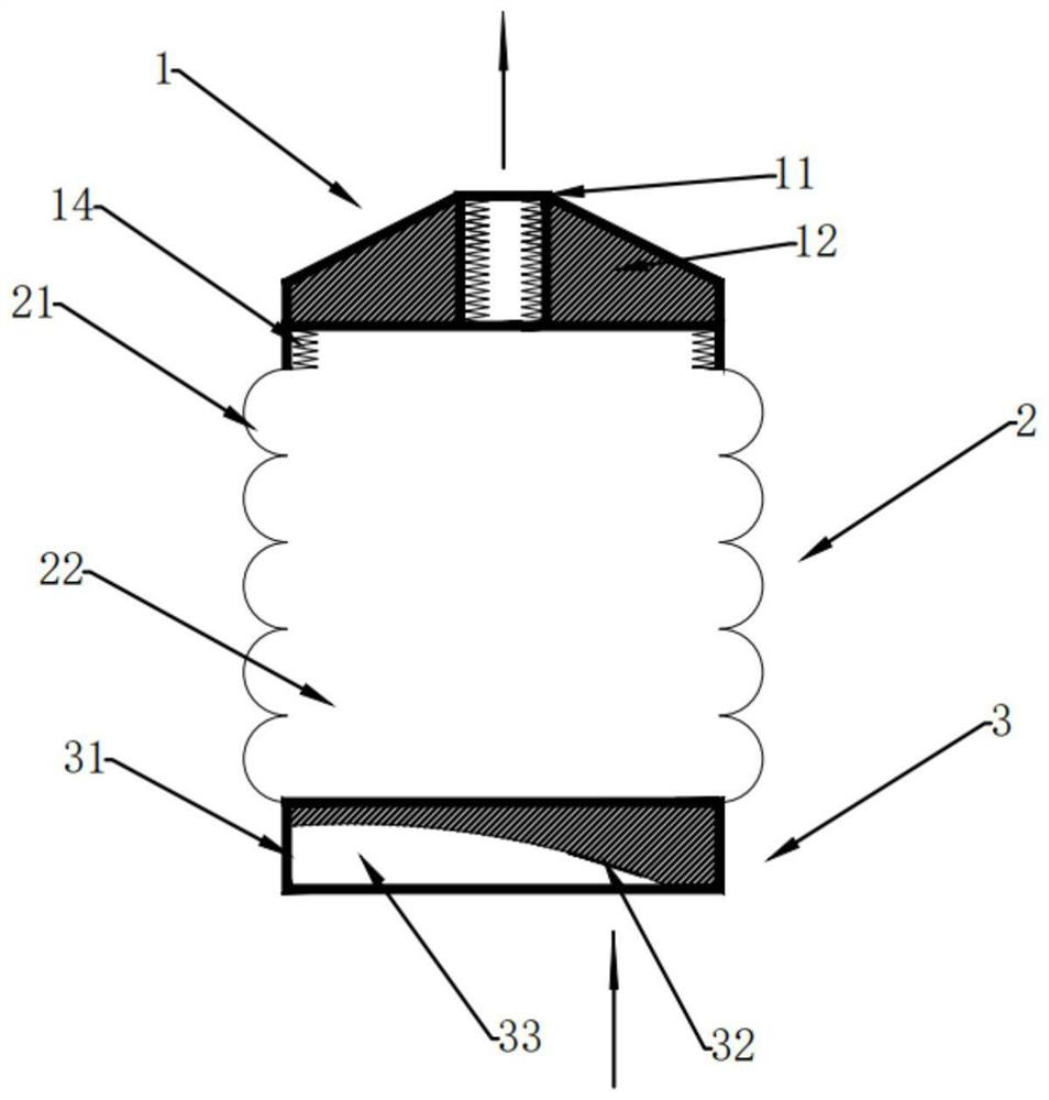 Urban underground pipe network water taking device