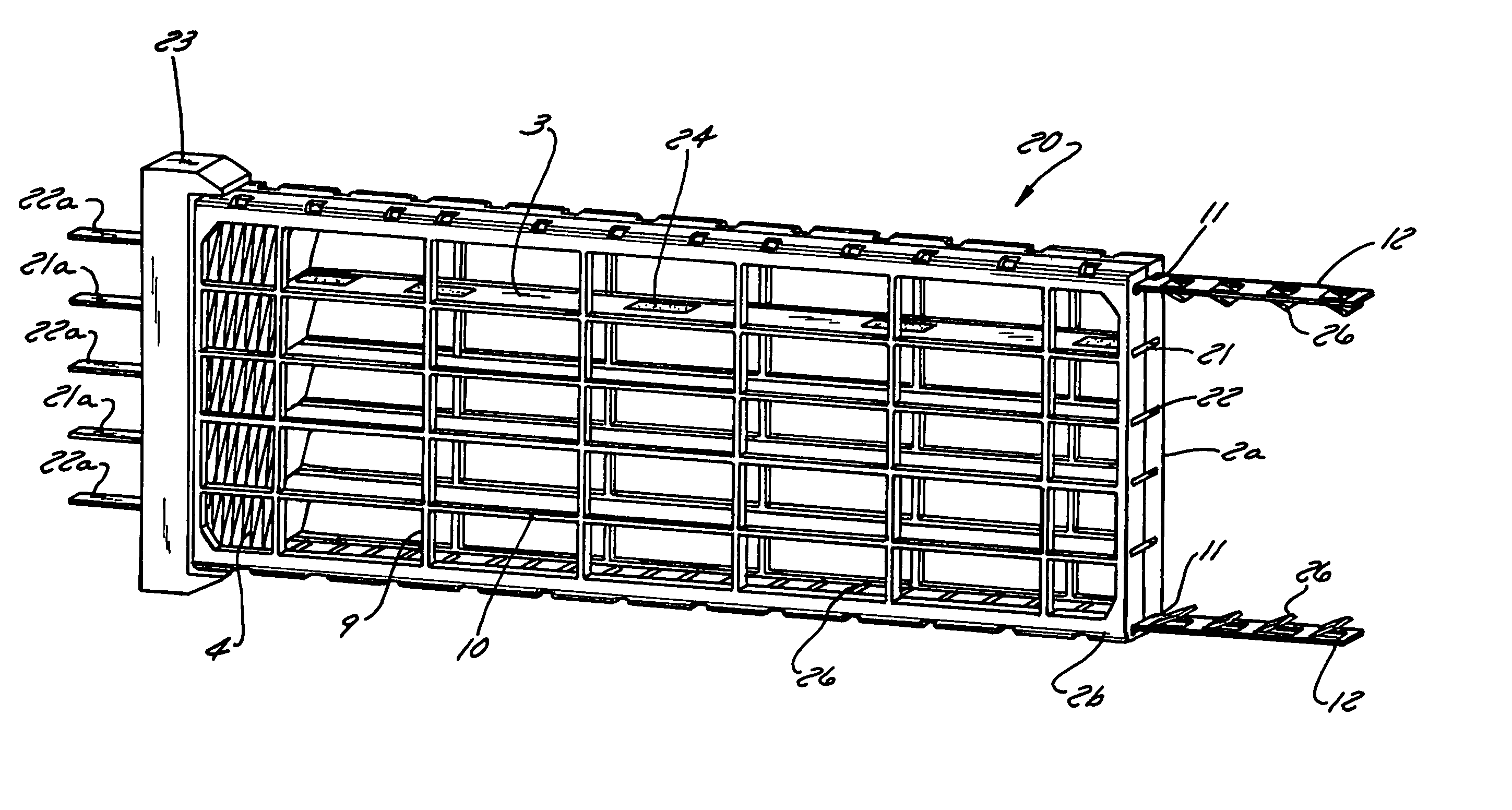 Electric heater with housing