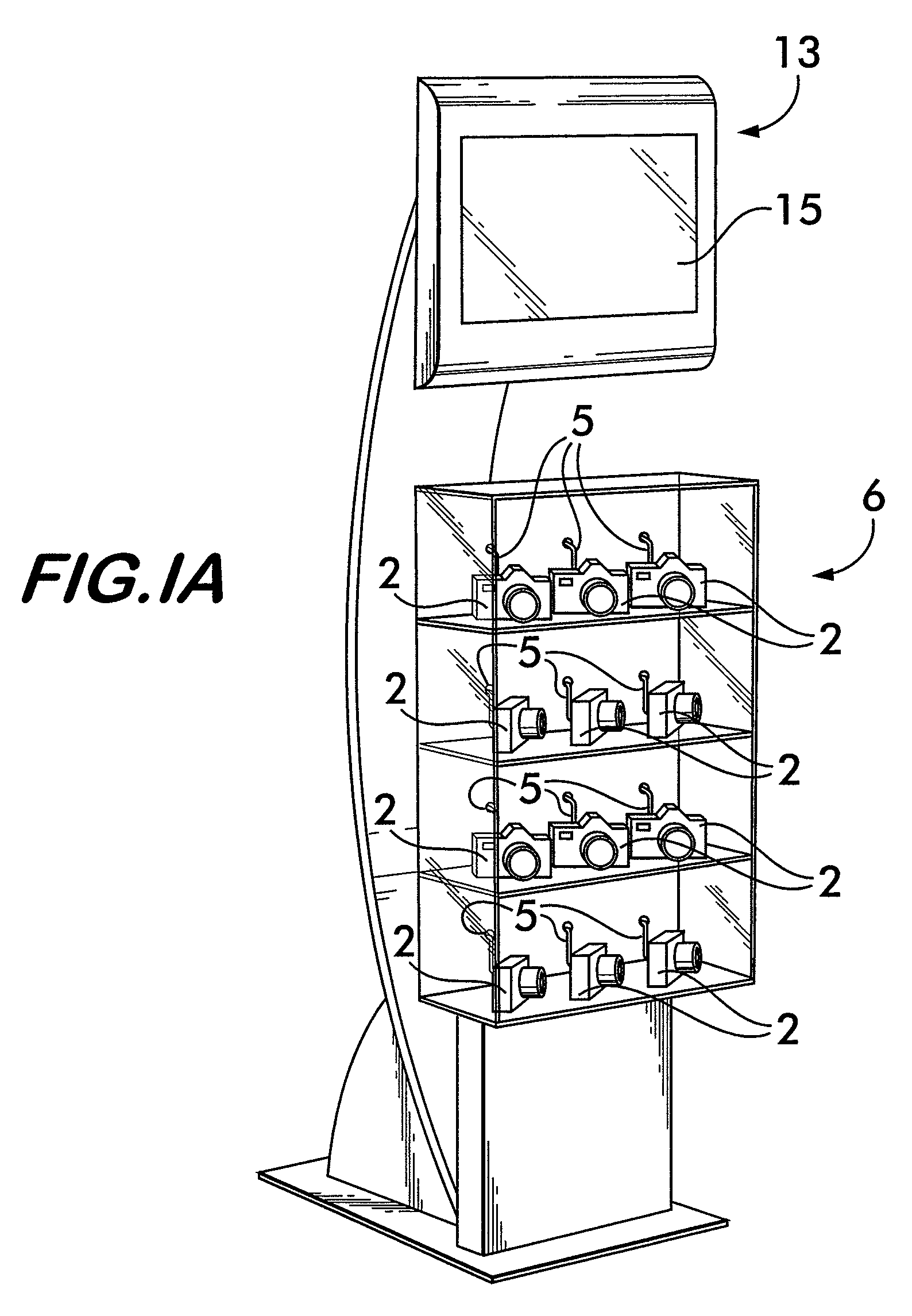 System and method for securing and displaying items for merchandising