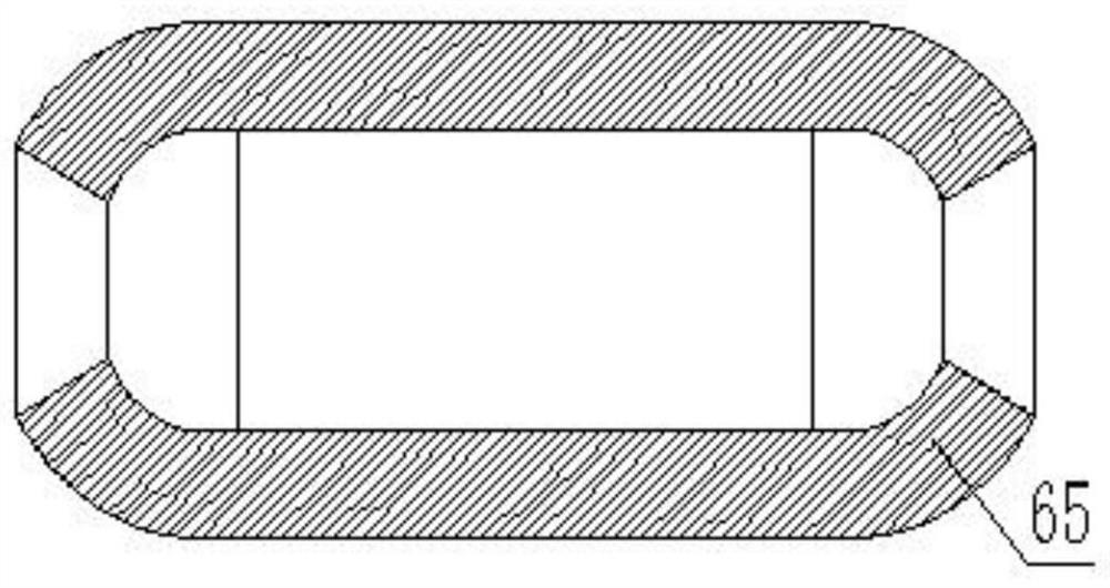 Device for simultaneously polishing inner wall and outer wall of steel pipe based on automatic machining of steel pipe