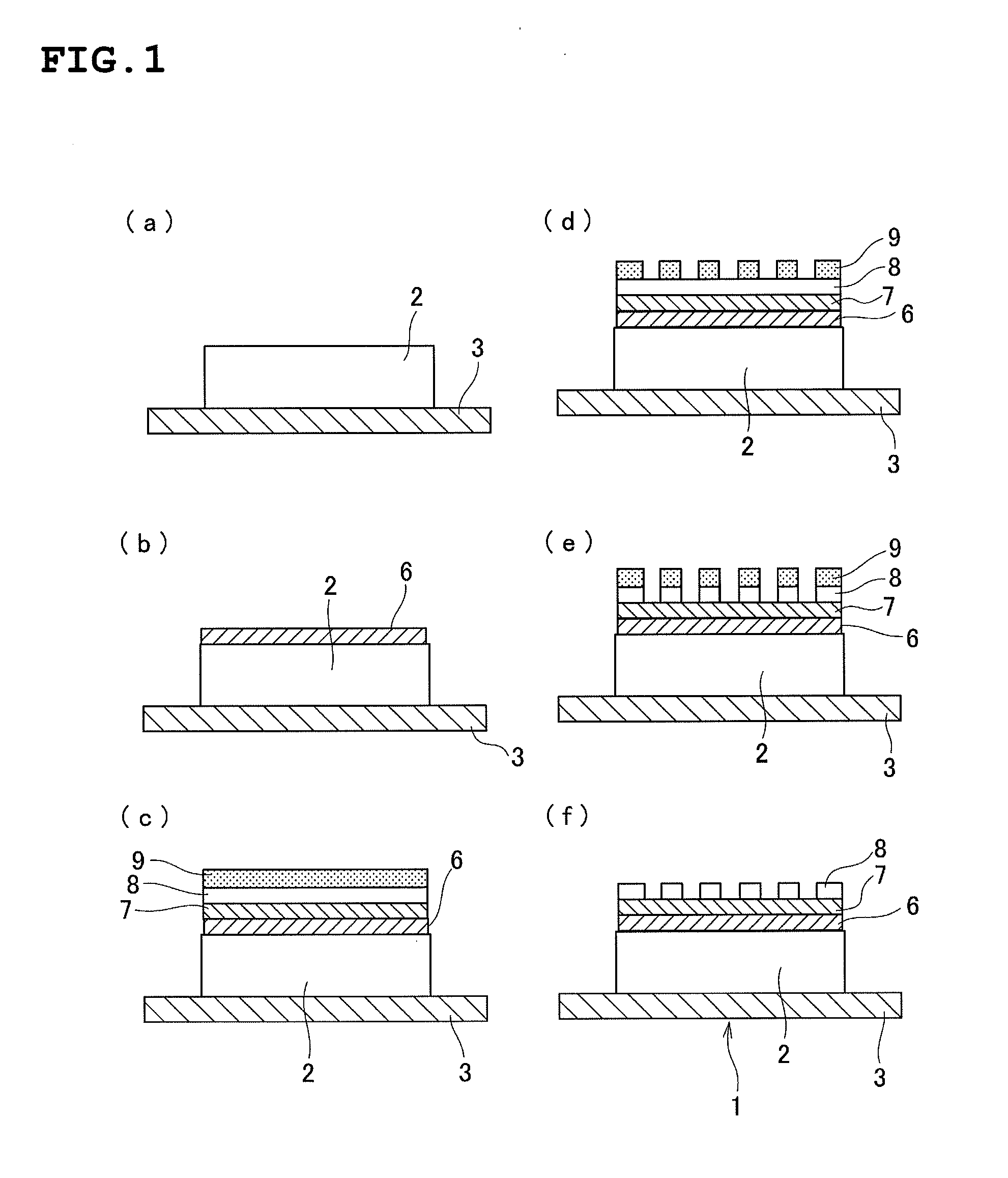 Mold for imprinting and production method thereof