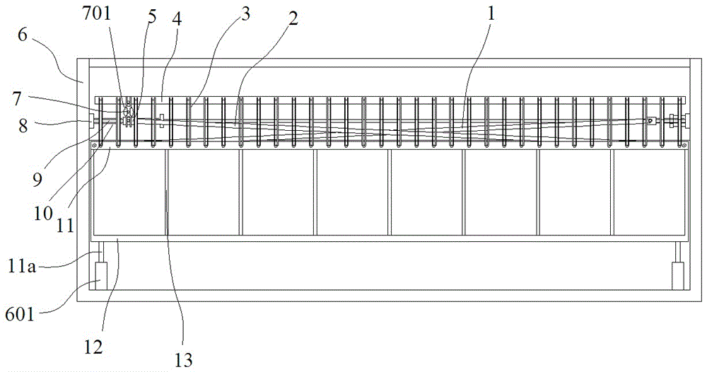 Ventilation box for battery module