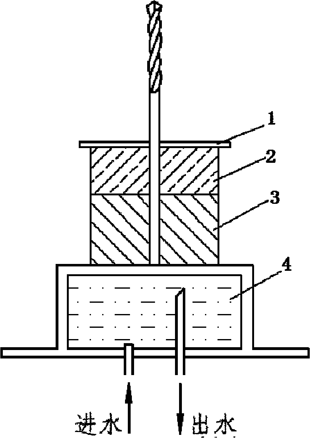 Hot-filament chemical vapor deposition batch preparation method of complicated-shape diamond coated cutting tool
