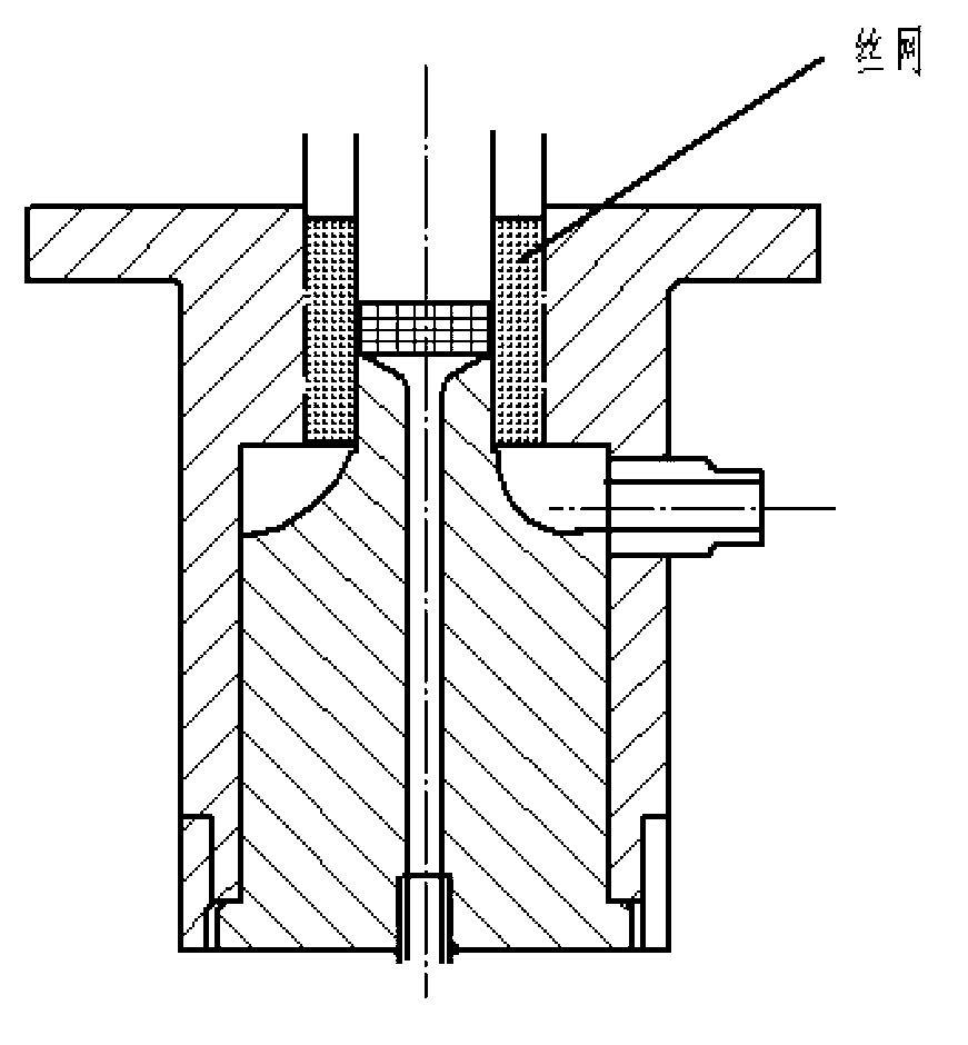 Conical slit-type hot end heat exchanger of coaxial pulse tube refrigerator and manufacturing method