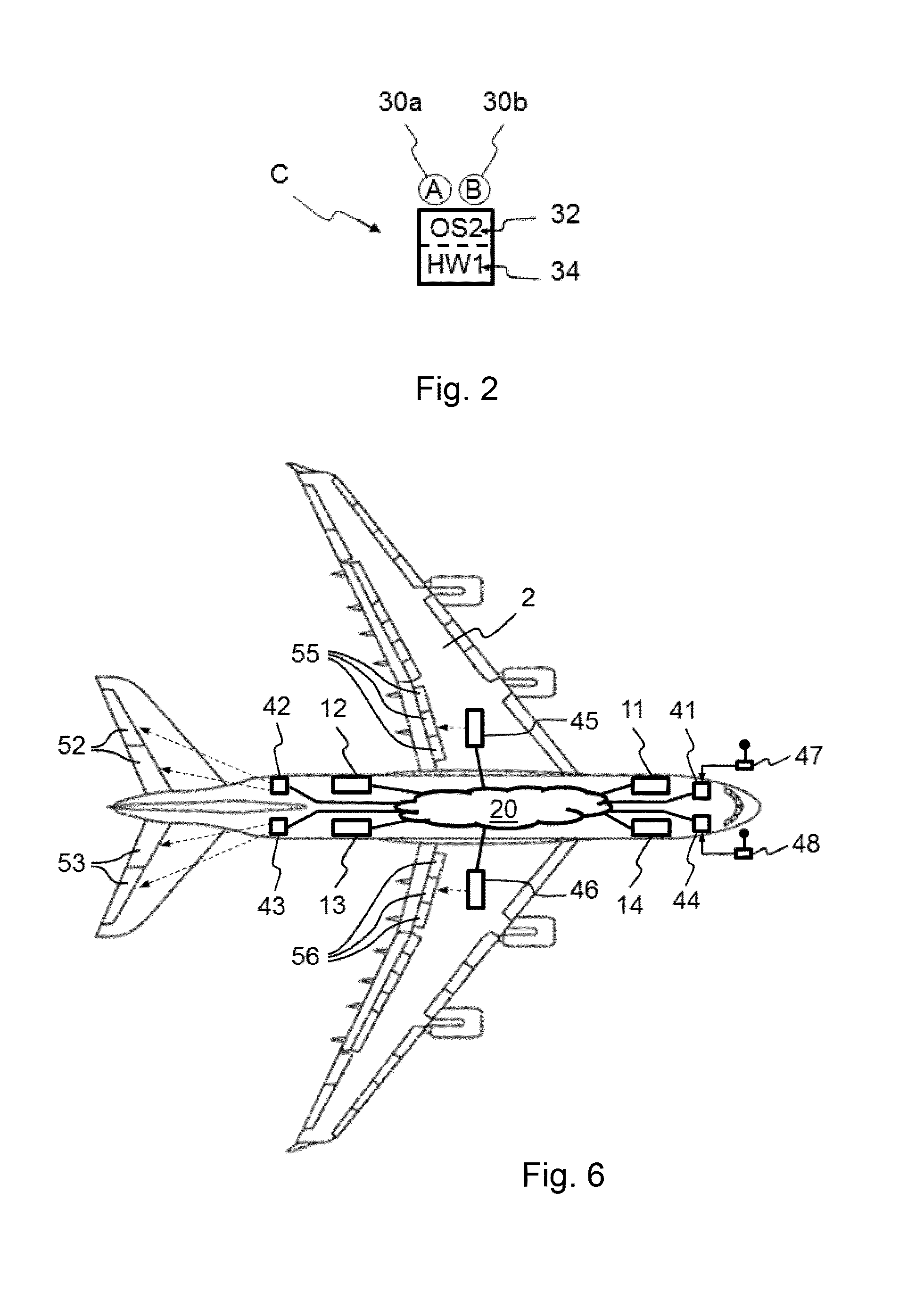 Control system for an aircraft
