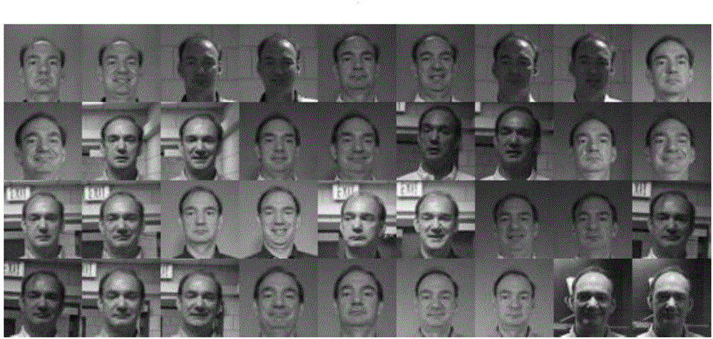 Color face recognition method based on typical correlation multi-kernel learning