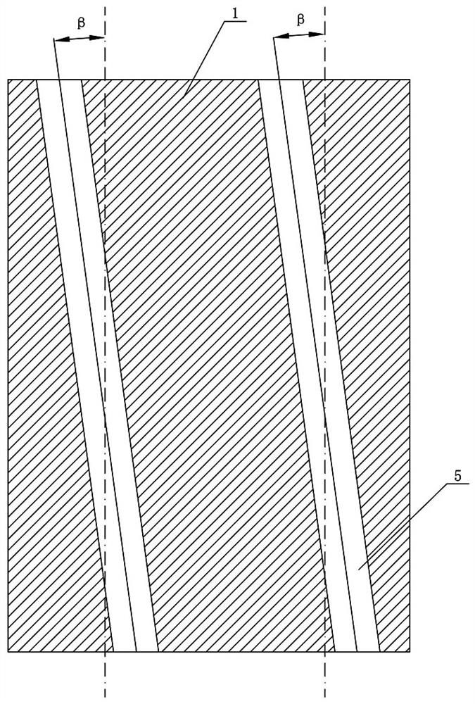 A kind of cutting and grinding processing method of thick FRP laminate