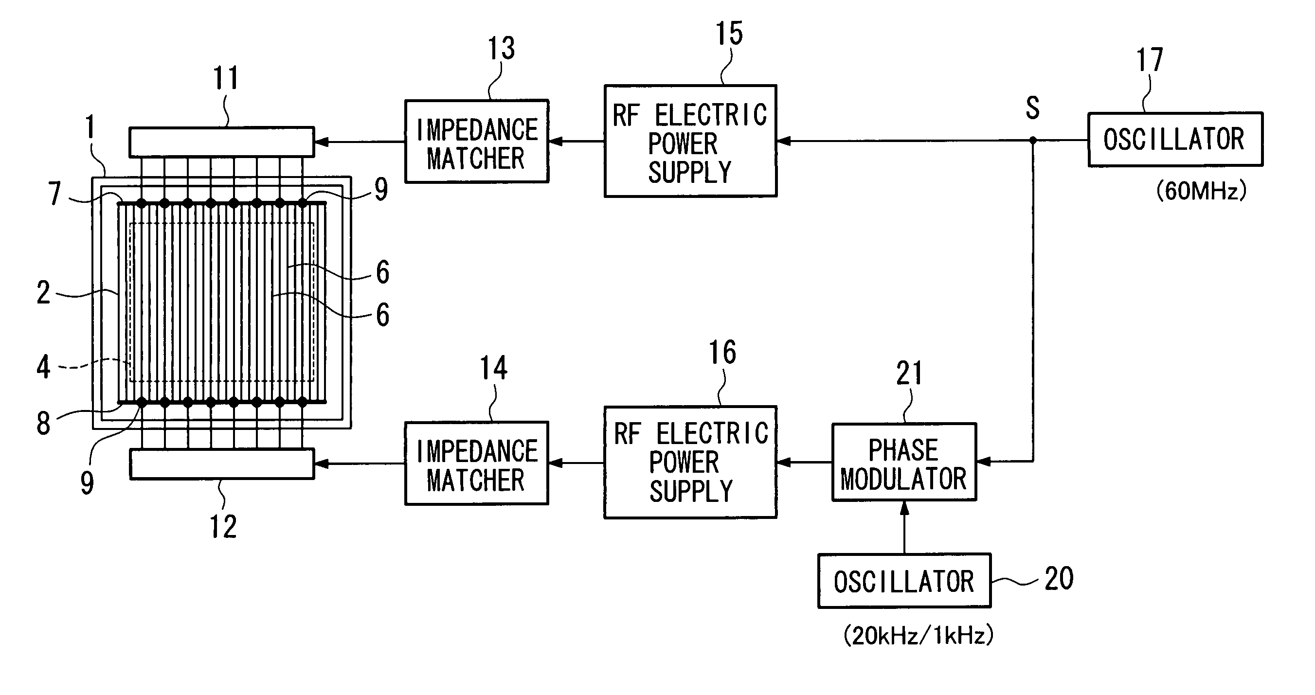 High frequency plasma generator and high frequency plasma generating method