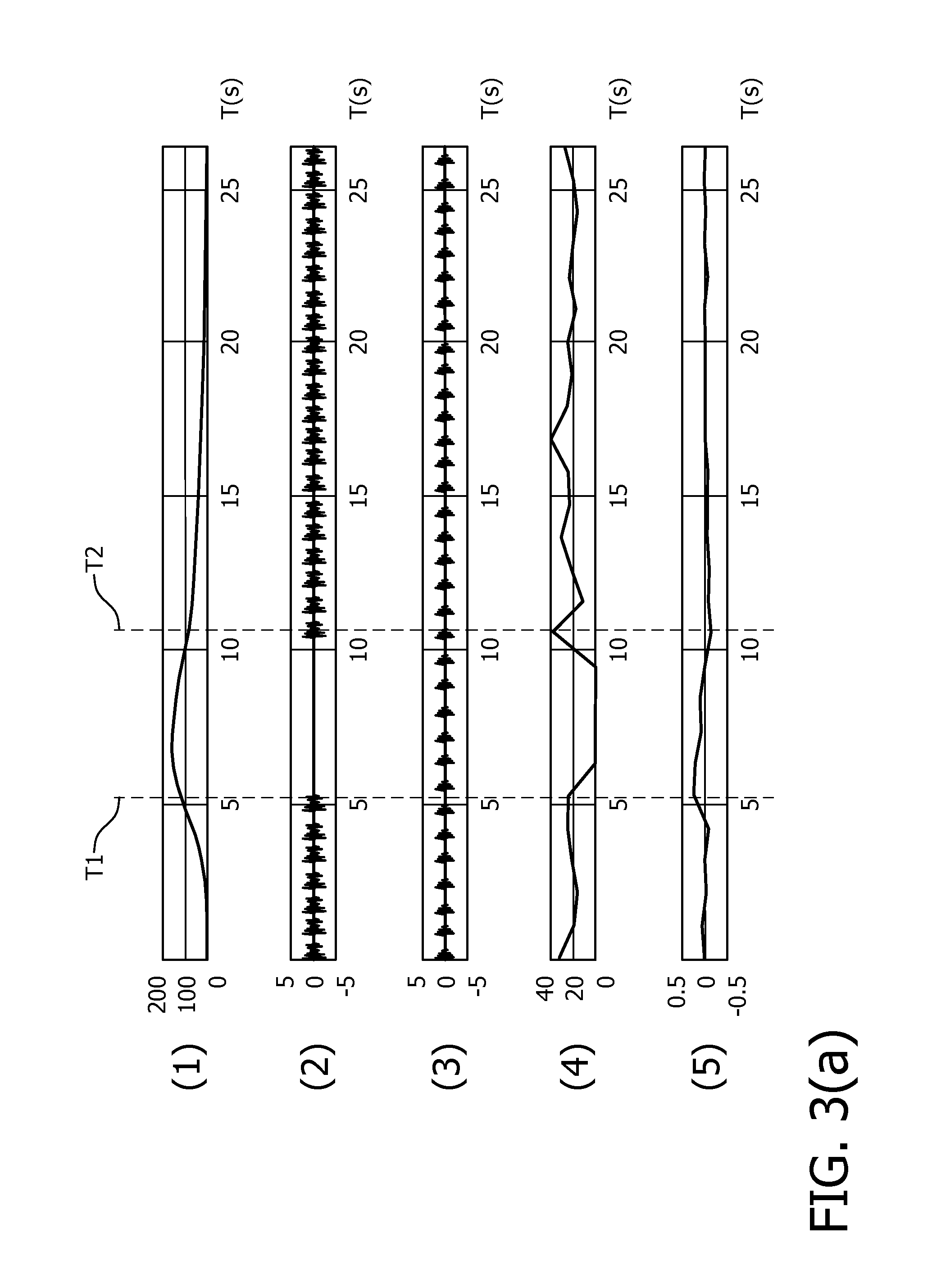 Method, device and system for determining the open/closed switch moment of an artery of interest under a changing pressure