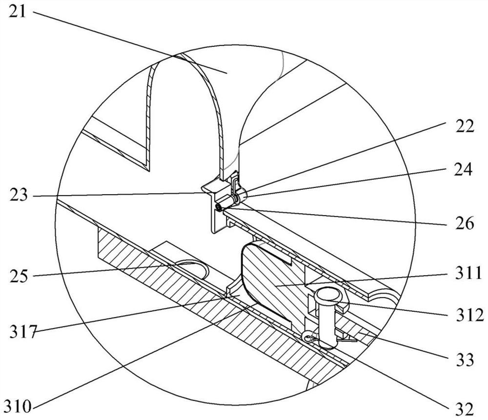 A kind of continuous table tennis ball server