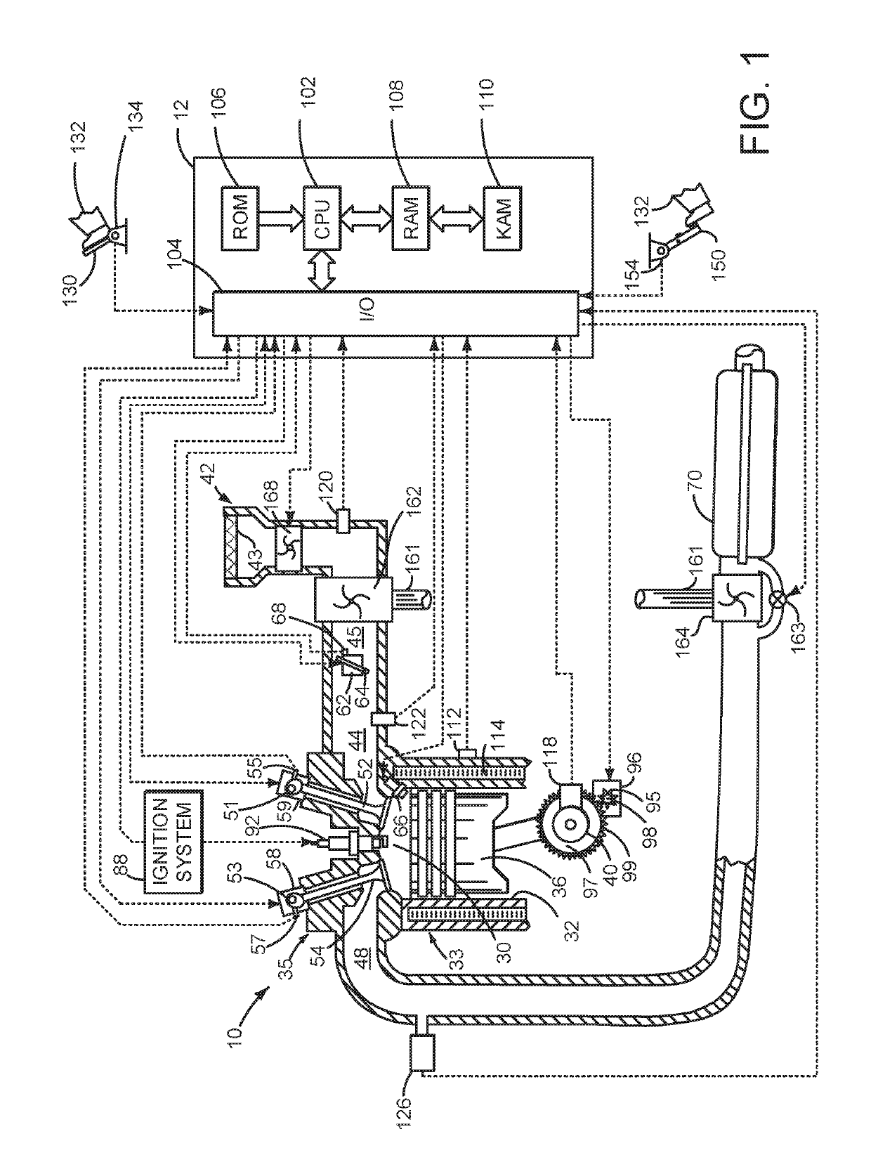 Automatic engine stopping and starting for a parked vehicle