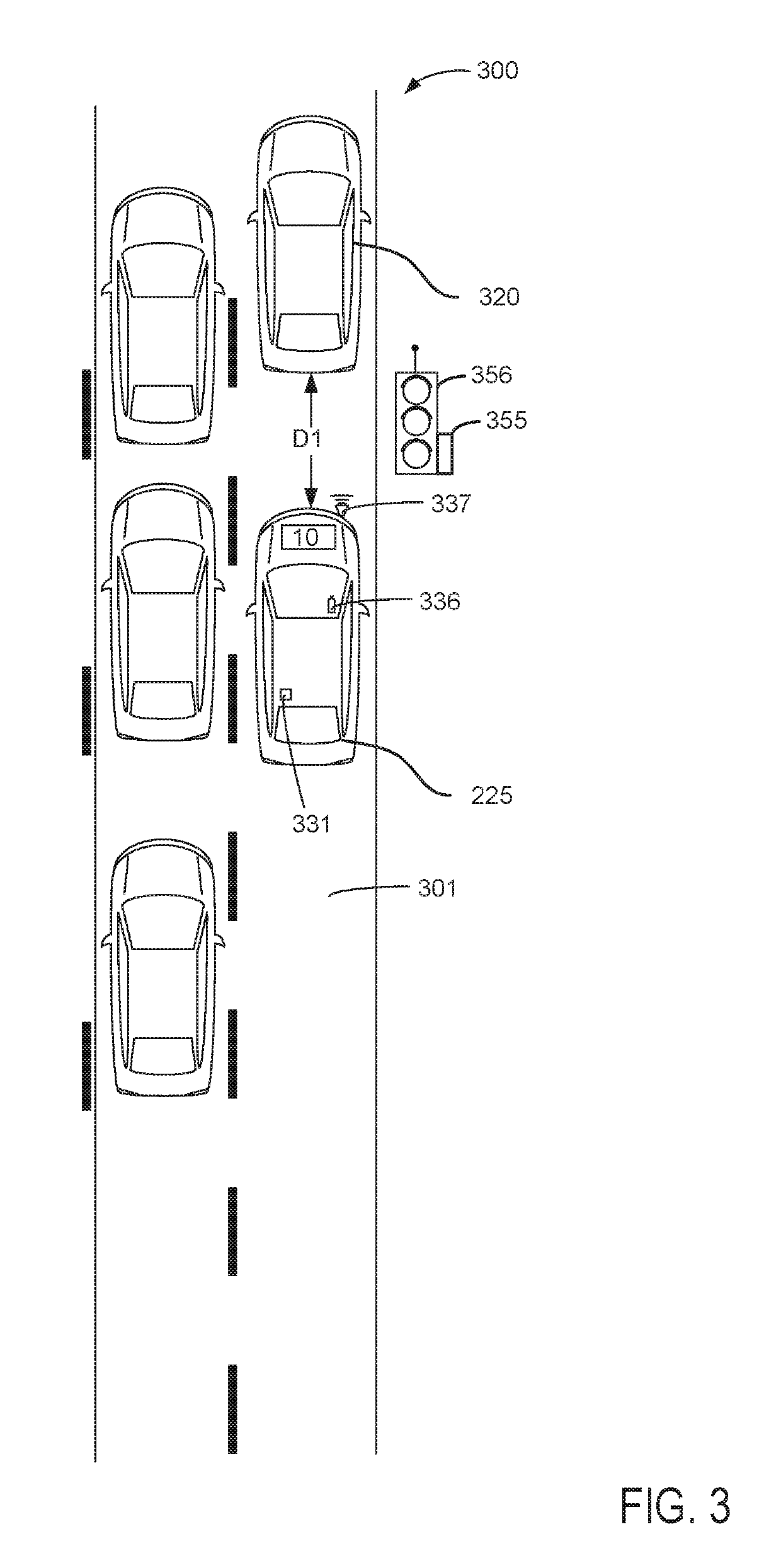 Automatic engine stopping and starting for a parked vehicle