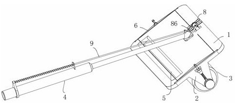 Wall plastering device